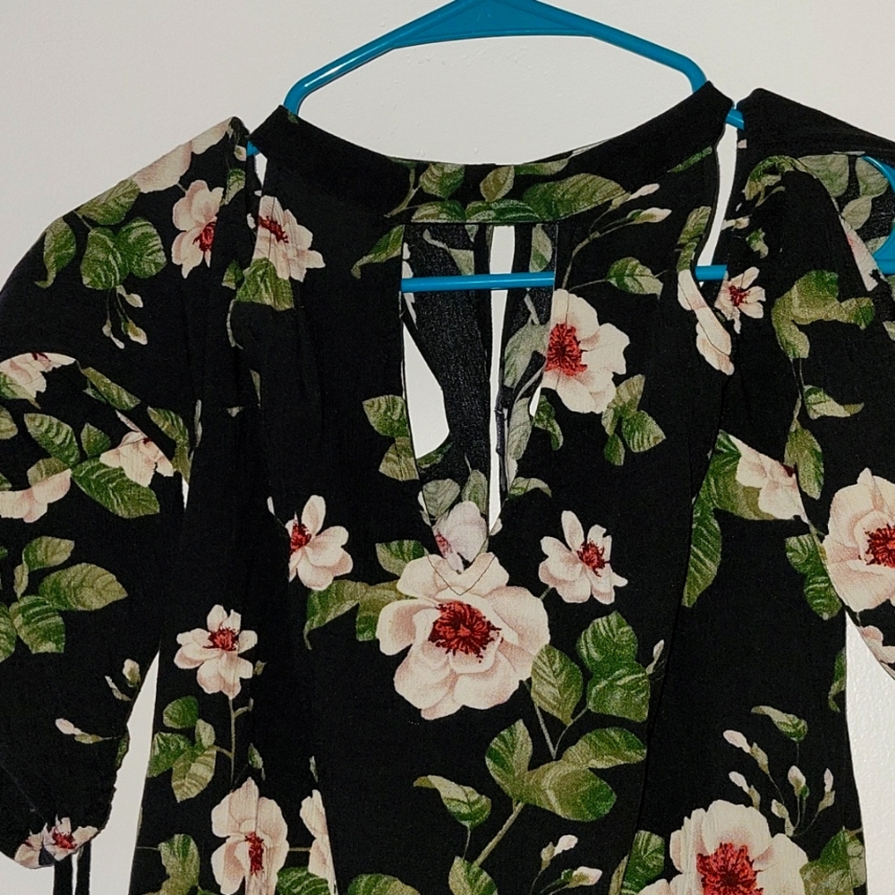 Midi cut out dress